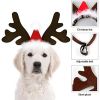 Dog Christmas Reindeer Antlers Headband Classic Elk Hat Headwear Pet Costumes Accessories pet gift