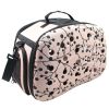 Narrow Shelled Perforated Lightweight Collapsible Military Grade Transportable Designer Pet Carrier