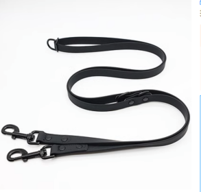 PVC Multifunctional Running Pet Hand Holding Rope (Option: Black-22dmx19mmx4mm)