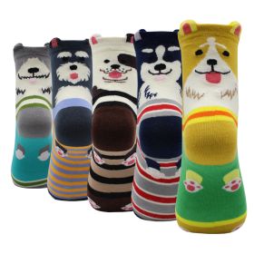 10 Pairs Fashion Colorful Kawaii Cute Cartoon Cotton Women Socks Harajuku Korean Halloween Cat Dog Owl Duck Fox Girl Socks (Color: JW2116, size: EU35-40)