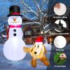 Christmas Decorations And Party Christmas Decor Inflatable W/ LED Lights