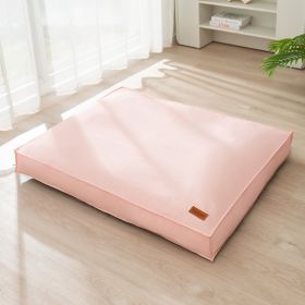 Pet Cat And Dog Waterproof Removable Washable Mattress (Option: Lovely Pink-L)